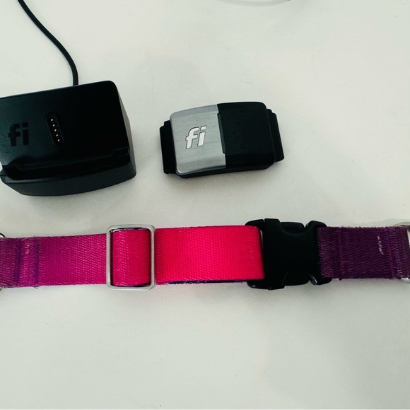 Fi FC2 Dog Collar with Charger and Module (size small) pre-owned - Picture 2 of 3